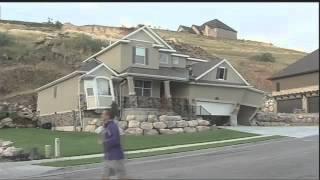 Watch Landslide Crushes a Home