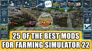 25 OF THE BEST MODS - Farming Simulator 22 PC ONLY