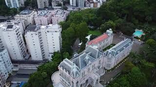 Voo pelo bairro de Laranjeiras - Rio de Janeiro