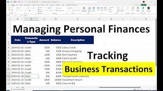 How to Create a Passbook in Excel Step-by-Step Tutorial