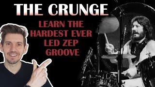 How to play The Crunge on drums lesson and breakdown