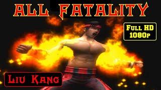 All of Liu Kangs Fatality Attack - Mortal Kombat Shaolin Monks Liu Kang Fatality Full HD 1080p