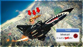 Stealth Trolling Jet Tryhards With The F-160 Raiju on GTA Online