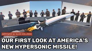 Our first look at Americas HYPERSONIC HACM Missile