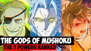 All 7 GODS of Mushoku Tensei RANKED Seven Great Powers EXPLAINED