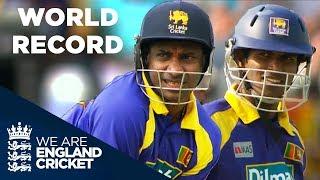 Jayasuriya and Tharanga Break World Record For Opening Partnerships  ODI 2006 - Highlights