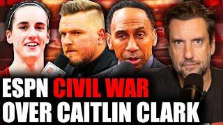Failing ESPN MELTS DOWN Over Caitlin Clark-WNBA CIVIL WAR  OutKick The Show with Clay Travis