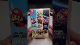 Unboxing Super Mario 3D All Stars #nintendo #nintendoswitch #supermario #gaming #gamer