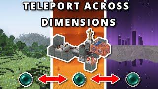 Tri-Dimensional Teleportation is now Possible in Minecraft Java snapshot