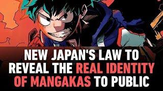 Mangaka and VTubers Forced To Reveal Their Real Name to New Law