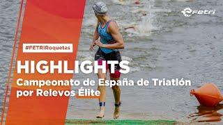 Campeonato de España de triatlón por relevos élite - Roquetas de mar 2023