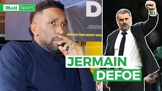 Jermain Defoe reacts to Ange Postecoglou Tottenham impact  INTERVIEW