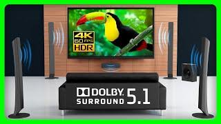 The BEST Dolby 5.1 Surround Sound Demo Nature Sounds 