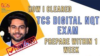 How to Crack TCS Digital through NQT Exam   How to prepare for TCS NQT  Digital NQT Cleared  2023