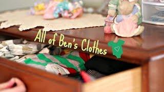 All My Reborns Clothes  Part 1 Bens 0-3 Month Baby Clothes