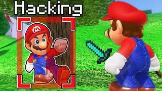 Using HACKS To Cheat In Mario Odyssey Hide N Seek
