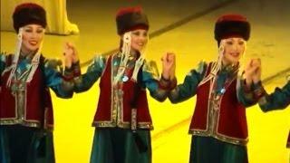 2011 Тункинский ехор - бурятский танец  Танцует ансамбль ЛОТОС - бурятские красивые девушки
