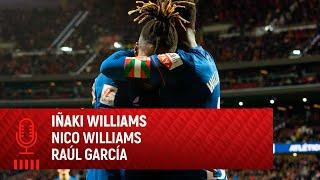 Iñaki Nico Williams & Raúl García  post Atlético de Madrid 3-1 Athletic Club  LaLiga J33