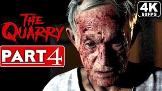 THE QUARRY Gameplay Walkthrough Part 4 4K 60FPS PC ULTRA -  No Commentary FULL GAME