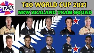 ICC T20 World Cup 2021  New Zealand Team Squad for T20 World Cup 2021  NZ squad for T20 world Cup