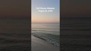 Gulf Shores Alabama #Sunrise 8-22-24 #gulfshores #alabamabeaches #gulfshoresalabama #gulfcoast