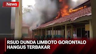 Kebakaran RSUD Dunda Limboto Gorontalo Kobaran Api Membubung Tinggi - iNews Siang 1103