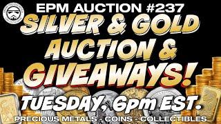 Live Silver And Gold Coin Show Auction 237