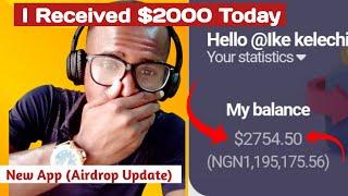 This App will pay you $2000 without investment how to make money online in Nigeria Airdrop crypto