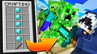 Minecraft aber CRAFTING ist EXTREM LANG... XXL ITEMS