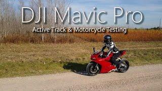 DJI Mavic Pro - Active Track on a Motorcycle