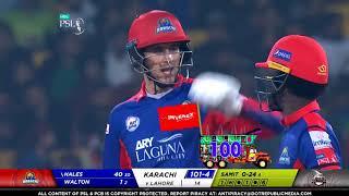 Alex hales thrilling batting karachi kings vs lahore qalandars match 23 psl 2020