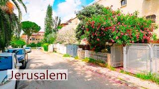 Blooming Jerusalem. Baka Neighborhood. Overview Walking Tour