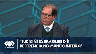 Judiciário brasileiro é referência no mundo inteiro diz Luis Felipe Salomão  Canal Livre