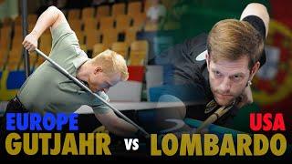 USA vs Europe in 9 ball thriller ▸ Hunter Lombardo vs Ricardo Gutjahr ▸ 2023 9 Ball Eurotour