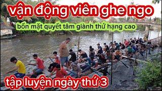 Ghe ngo chùa bốn mặt vận động viên quyết tâm tập luyện giành thứ hạng cao #Thiện83