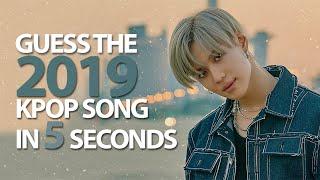 GUESS THE 2019 KPOP SONG IN 5 SECONDS  KPOP GAME