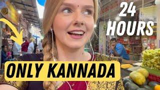 I SPOKE ONLY KANNADA FOR 24 HOURS Part 1 ▹JenniJi