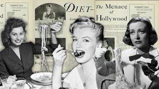 Shocking Old Hollywood Diets you wont believe only 500 calories a day?