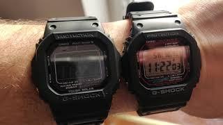 Casio G-Shock GWM5610 Negative vs Positive Display