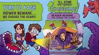 Give Yourself Goosebumps Beware of the Purple Peanut Butter  Turn to Page #6