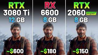 RTX 3080 Ti vs RX 6600 vs RTX 2060 SUPER - Test in 12 Games in 2024