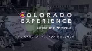 Colorado Experience Gang of 19 ADA Movement Sneak Peak