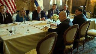 Trump Netanyahu speak on war in Gaza during Mar-a-Lago meeting