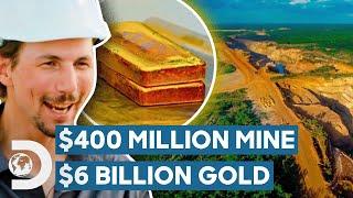 $400 Million Mine Produces 99.9% Pure Gold Bars  Gold Rush Parkers Trail