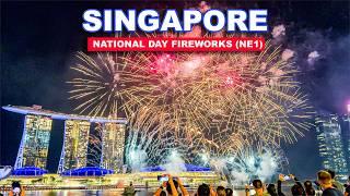 Singapore National Day Fireworks NE1  Singapore 2024 Fireworks 
