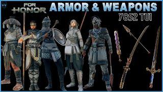 Armor and Battle Pass Weapons for Y8S2 Plus Legacy Pass Y4S2 Weapons  Y8S2 TU1  For Honor