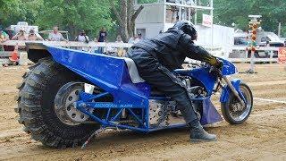 100 кмч за 1 секунду - Top Fuel Motorcycle Dirt Drag Racing