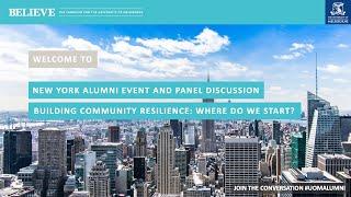 Alumni reception and panel discussion  New York  March 2020