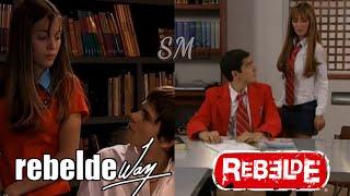 Mía espía a ManuelMiguel y LunaLupita - Rebelde Way  Rebelde.