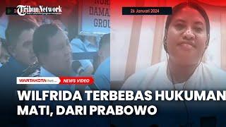 Momen Prabowo Dengar Kesaksian TKW Wilfrida Pernah Dibantu Bebas dari Hukuman Mati